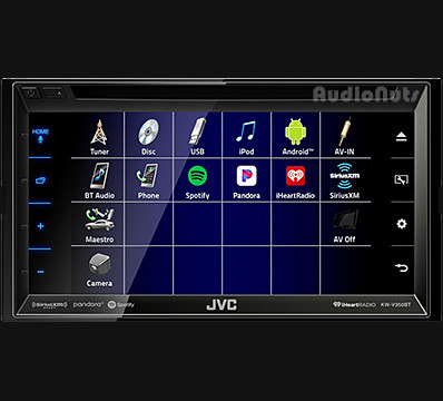 Autoestereo Multimedia Doble Din JVC KW-V350BT