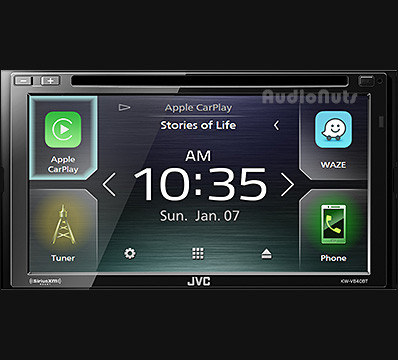 Autoestereo Multimedia Doble Din JVC 2018 KW-V840BT